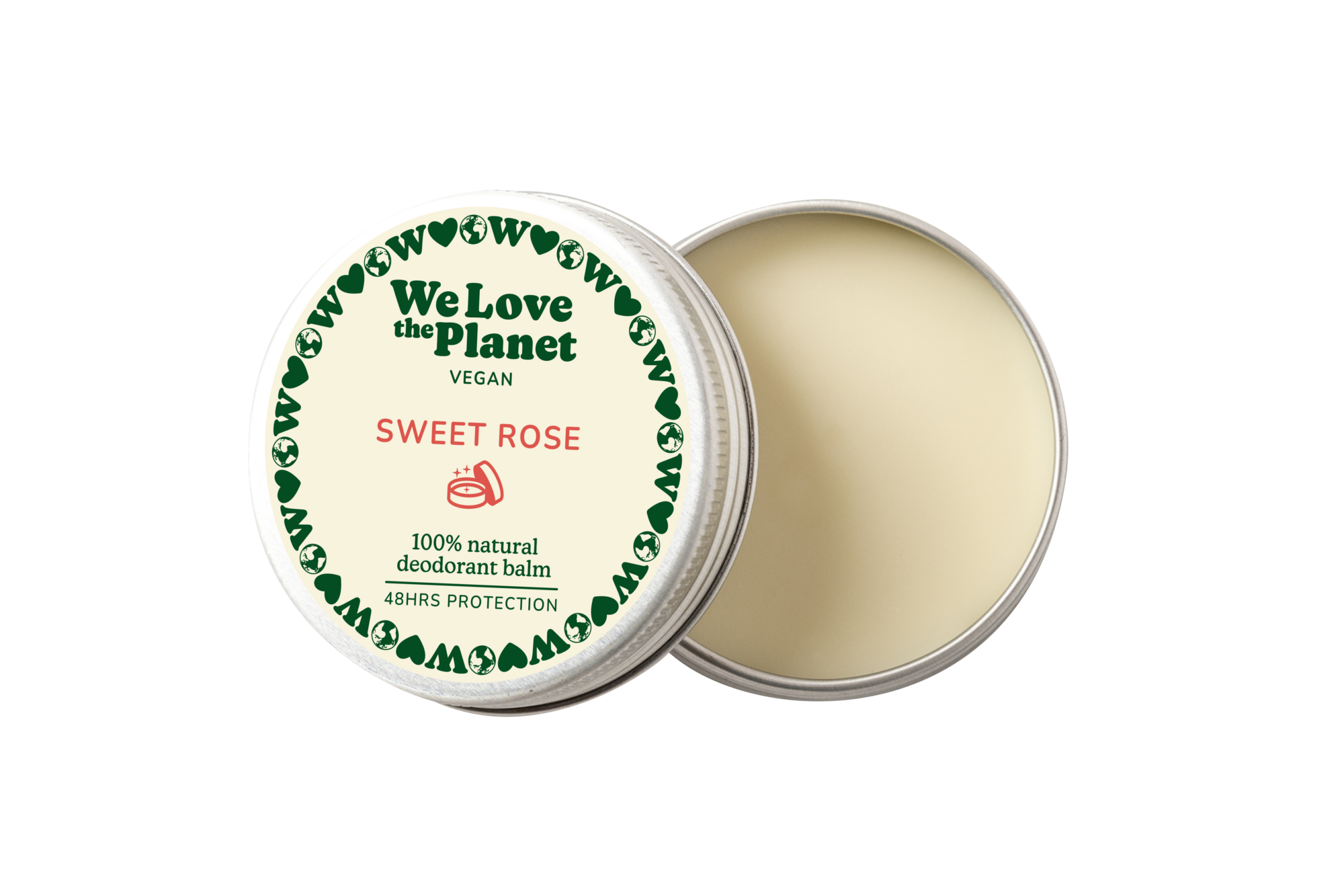 Deodorant Balm Sweet Rose - Afbeelding 2