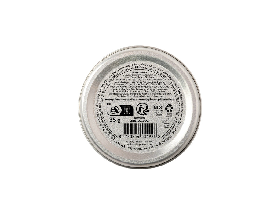 Zesty Lime Deodorant Balm - Afbeelding 2