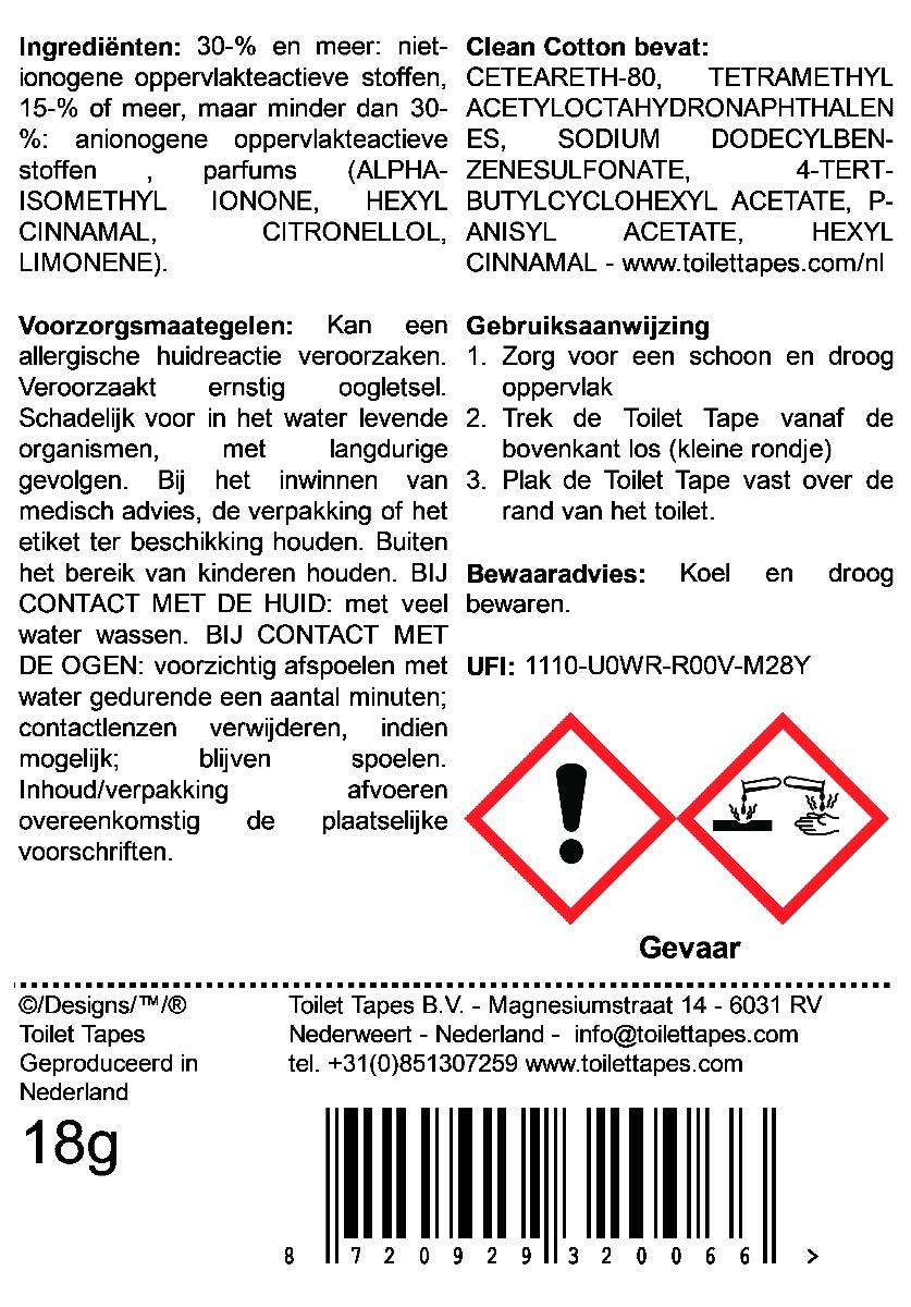 Toiletblokje - Clean Cotton - Afbeelding 5