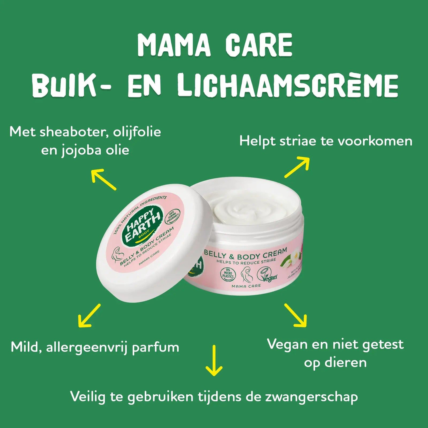 Mama Care Buik & Lichaamscrème - Afbeelding 3