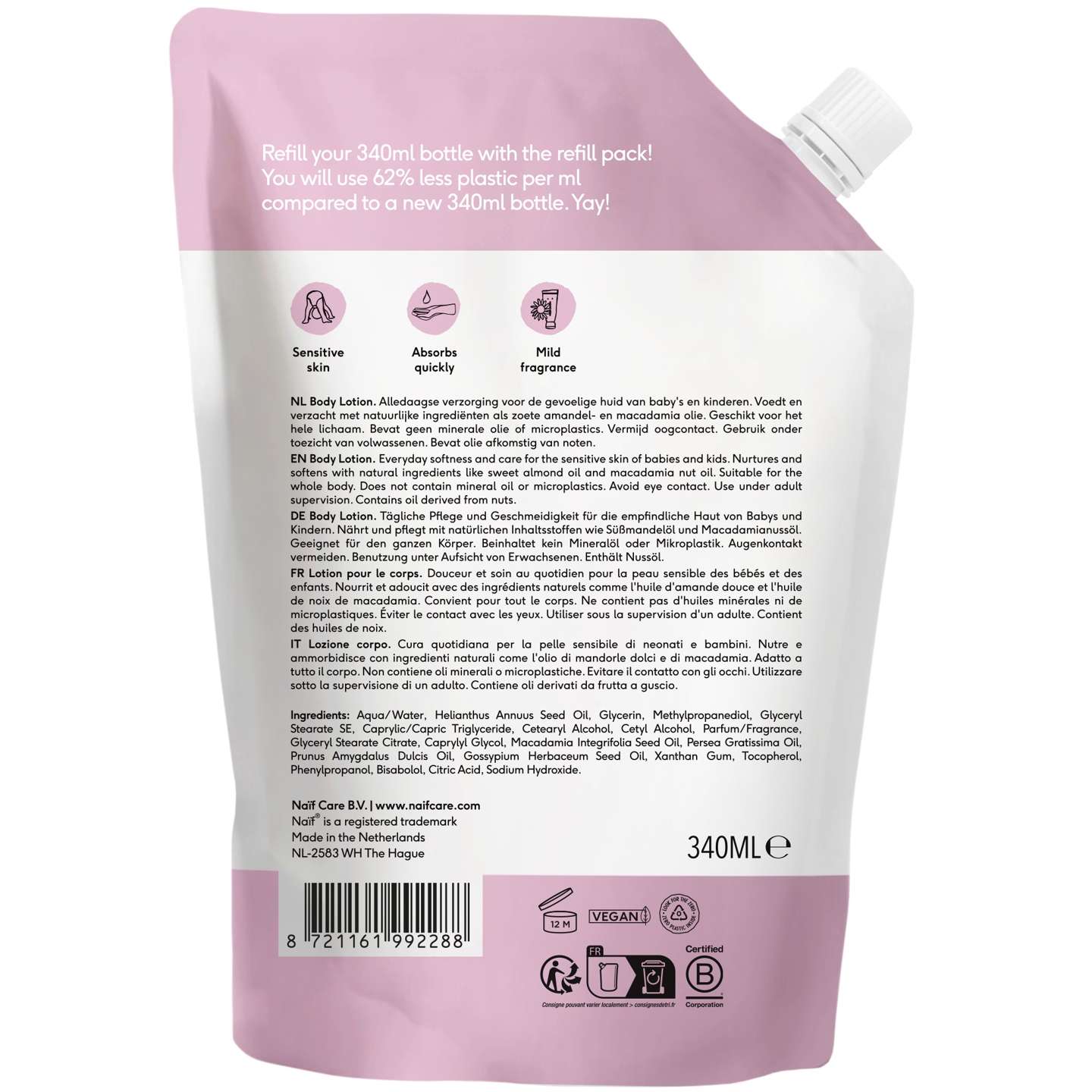 Body Lotion Refill Pack Baby & Kids - Afbeelding 2