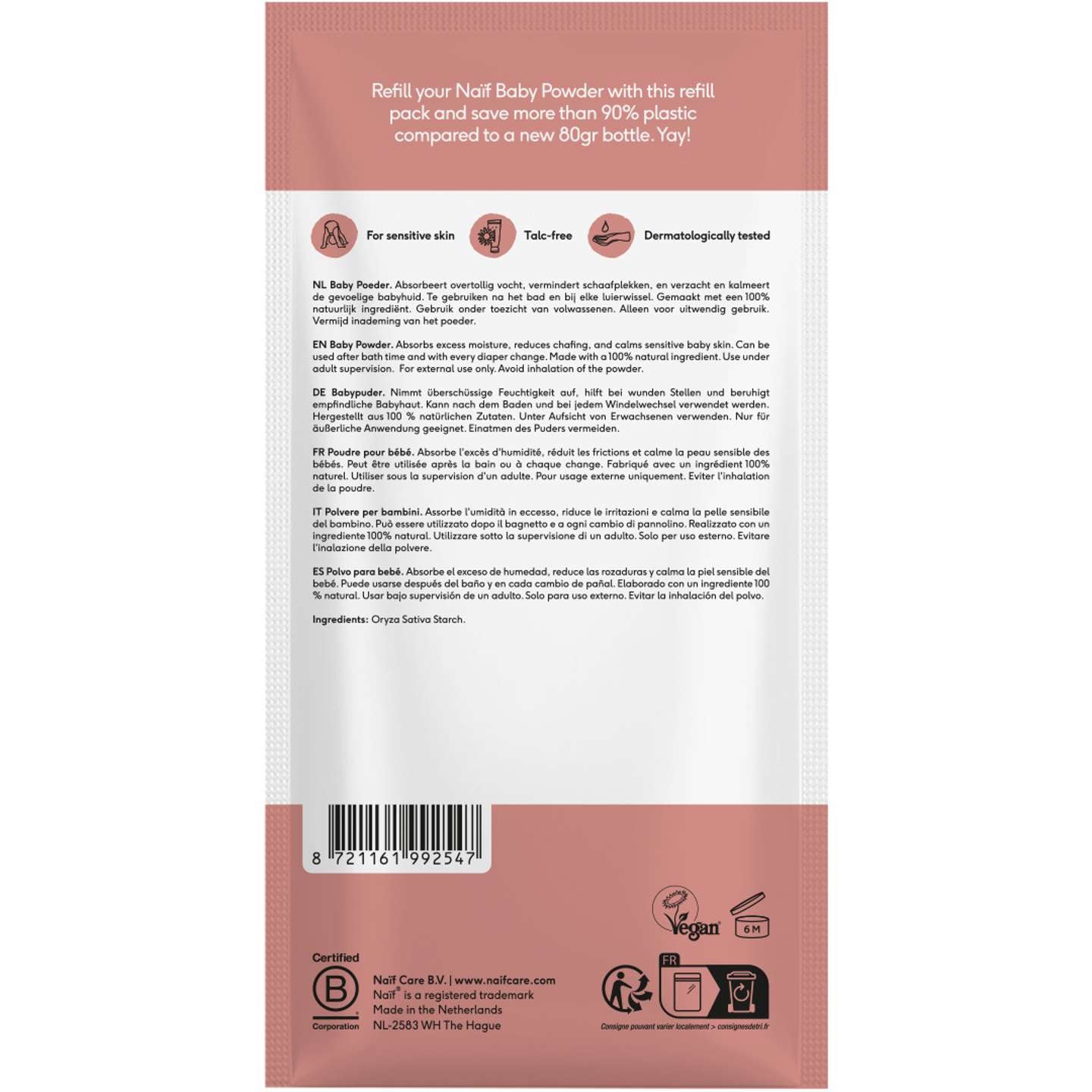 Baby Powder Refill Pack Baby & Kids - Afbeelding 2